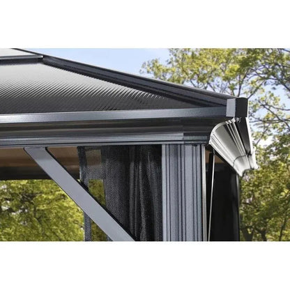 Wilmslow Modern Aluminum Patio Gazebo with Ventilated Roof