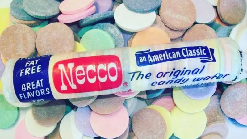 Necco Original Wafer Candy, 24-Pack, 2.02 oz Rolls, Classic Taste, Grocery Favorite