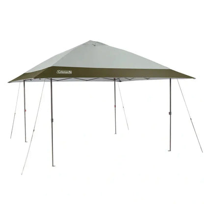 Coleman Instant Eaved Canopy  13 ft x 13 ft Pop-Up Shelter with Quick-Setup Frame and Weather Resistance
