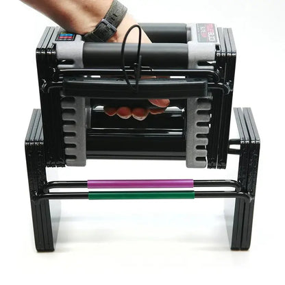PowerBlock Elite EXP Adjustable Dumbbell Set  50 lb Expandable System