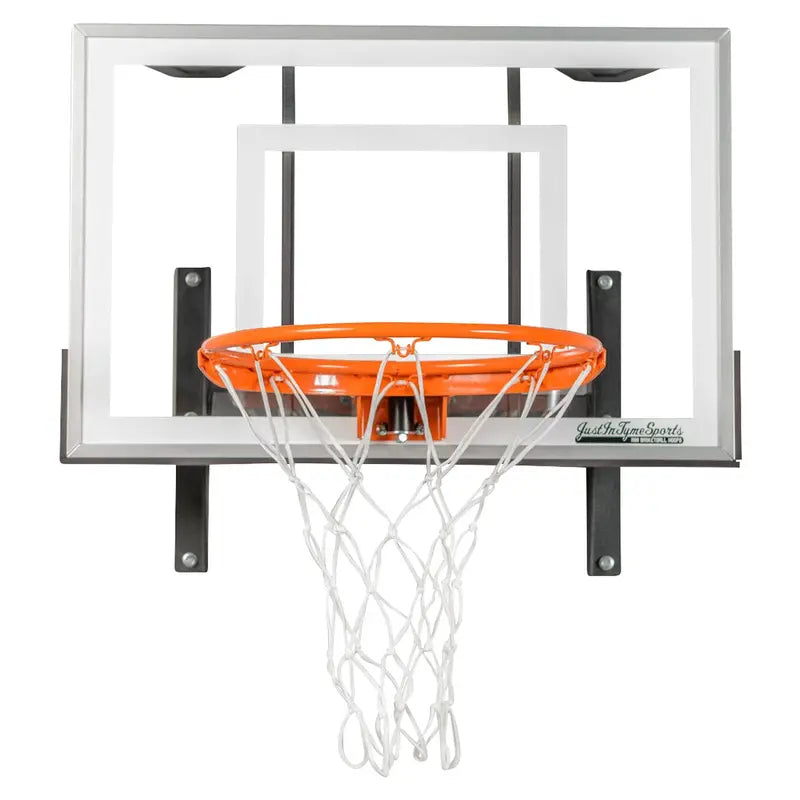 Mini Pro Xtreme Indoor Basketball Hoop  Wall-Mounted, Polycarbonate Backboard, Reinforced Steel Rim, Compact Sports Setup