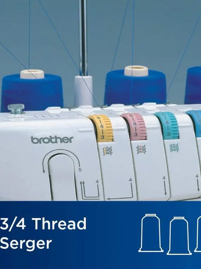 Juki 1034D Heavy-Duty Serger  Metal Frame, 1300 SPM, Trim Collector, 3 Feet Included