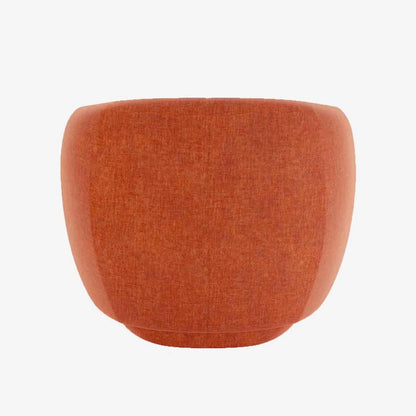 Fauteuil en velours ocre Victoria