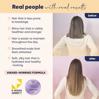 Moerie Mega Pack: Shampoo, Conditioner, Hair Mask & Spray  Volumizing & Paraben-Free  For Longer, Thicker Hair  4 Items