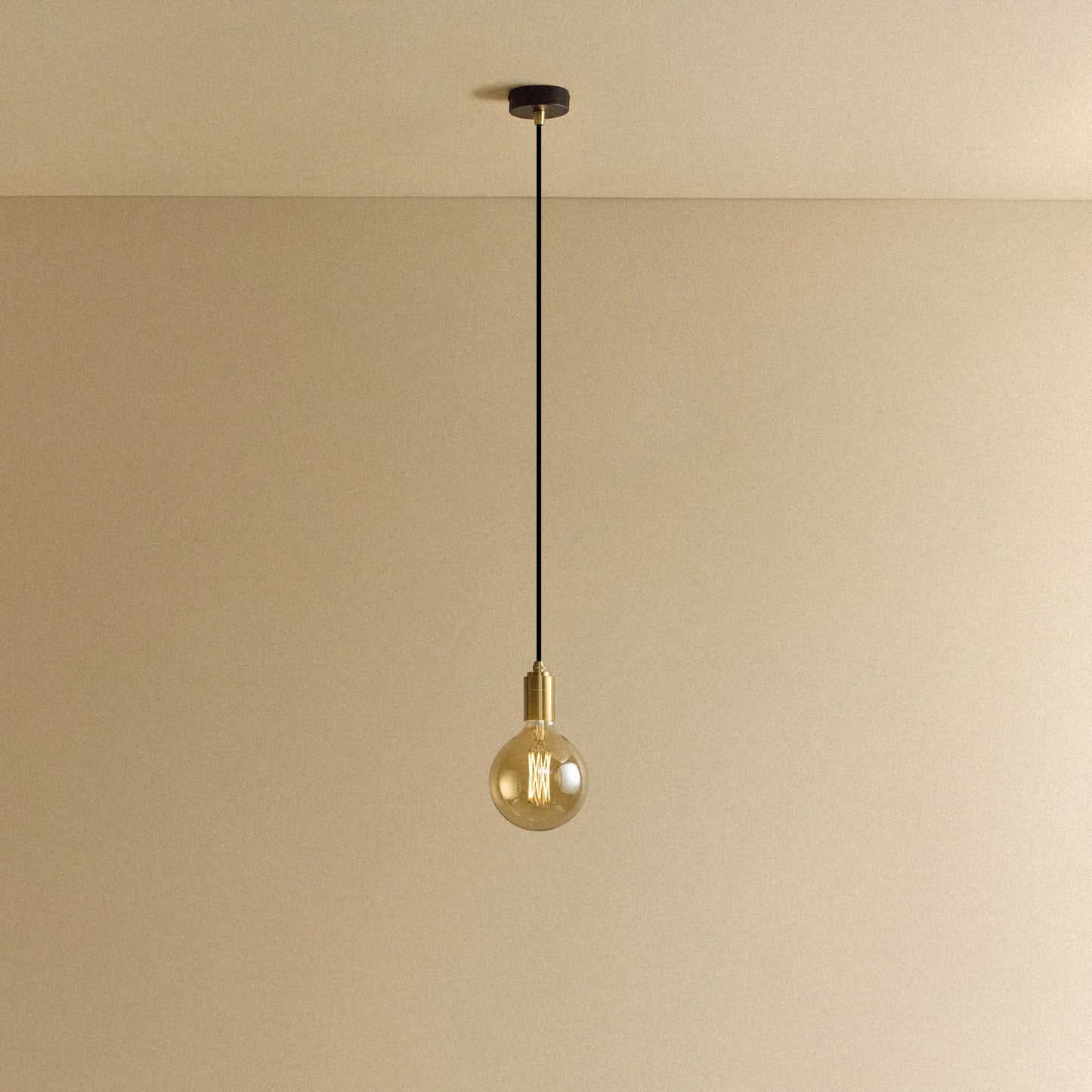 Gaia Pendant Light in Brass