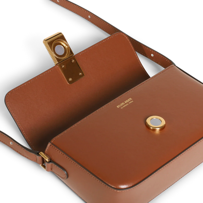 Monceau Baguette - Cuir Box Camel