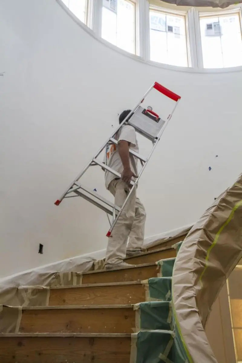 Flip-N-Lite Model 6 Aluminum 300 lb Type-1A Step Ladder