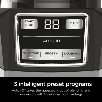 Ninja 1200W Compact Kitchen System for Blending, Chopping, and Food Processing