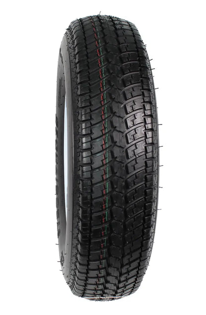 Eco Trailer Tire On Rim ST205/75D15 15 in. Load C 5 Lug White Spoke Wheel