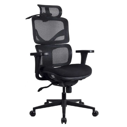 Chaise ergonomique de bureau - TERRANA en mousse et maille