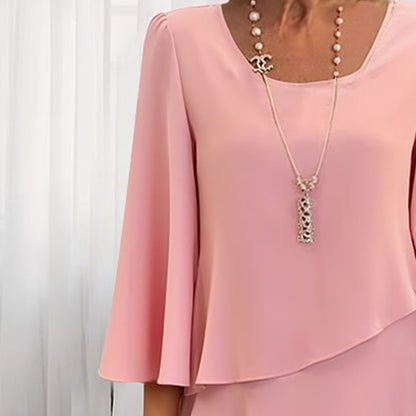 Robe Longue à Volants "Énigme"