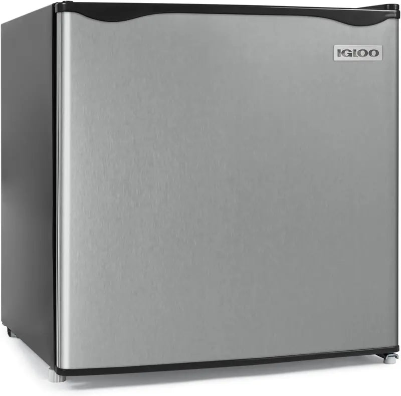 Igloo 3.2 Cu Ft Single-Door Mini Fridge  Glass Shelving, Compact Cooling for Dorms or Offices