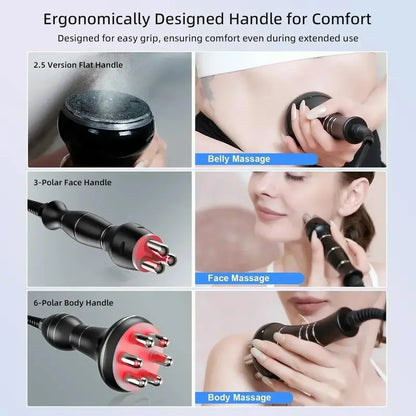 At-Home RF Cellulite Treatment Device  Handheld Radiofrequency Massager for Smoother Skin Texture