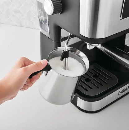 Dual Brew 10-Cup Coffee & Espresso Maker, Black & Stainless, Touchscreen