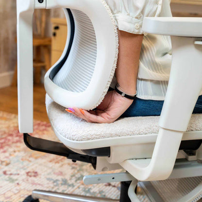 Chaise de bureau ergonomique et design - TERRANA Bouclette