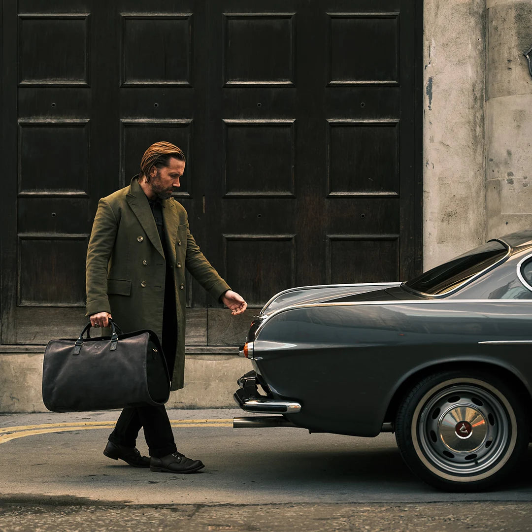Suede S.C Holdall - Storm Grey