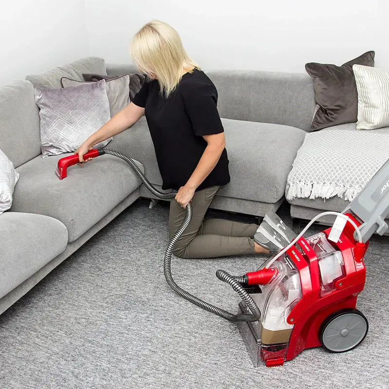 Rug Doctor Pro-Grade Carpet Cleaning System  Includes Dual 1L Detergent Refills