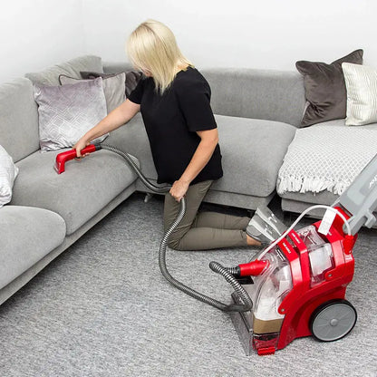 Rug Doctor Pro-Grade Carpet Cleaning System  Includes Dual 1L Detergent Refills