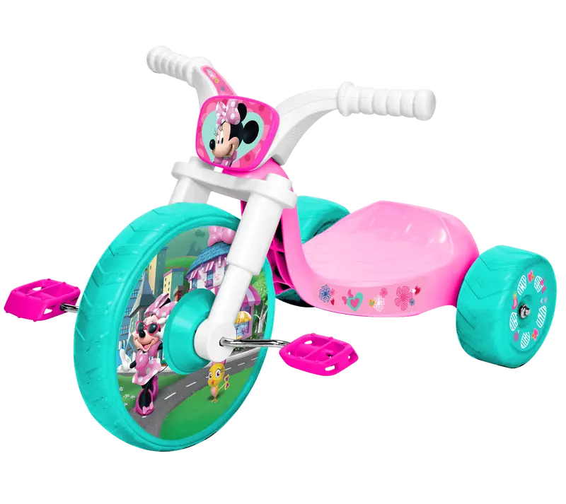 Minnie Mouse 10 inch Pink Fly Wheel Junior Tricycle with Sounds