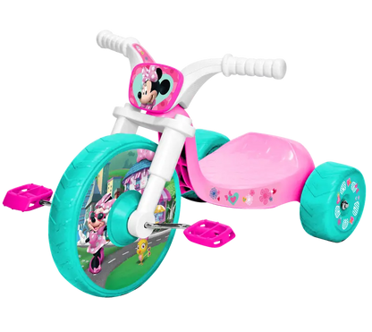 Minnie Mouse 10 inch Pink Fly Wheel Junior Tricycle with Sounds