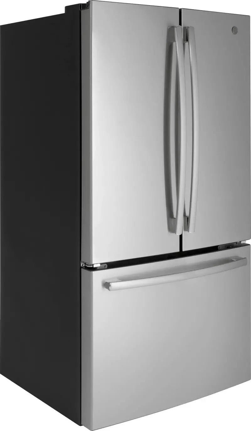 GE Stainless Steel French-Door Refrigerator  27.0 Cu. Ft., Fingerprint-Resistant Finish, Smart Cooling System