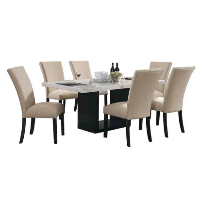 7-Piece Dining Room Set  Table and Matching Chairs