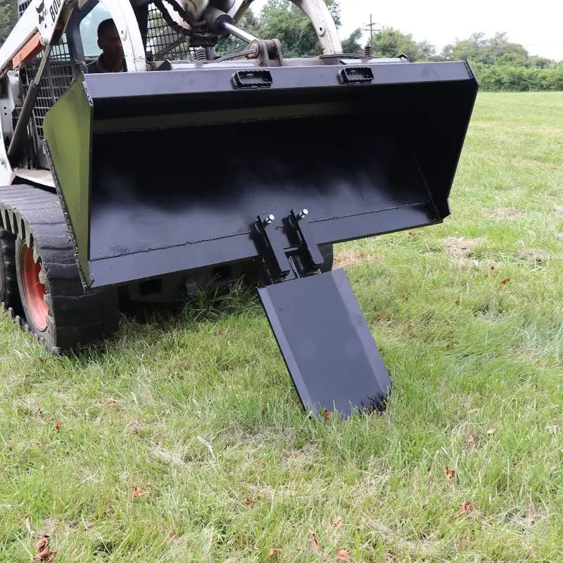 Attachments Quick-Connect Spade & Digging Combo  45″ x 18″ Attachment for Footings, Trenching, and Stump Removal