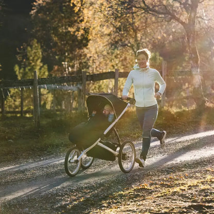 High-Performance Jogging Stroller  All-Terrain Wheels, Suspension System, and Compact Fold