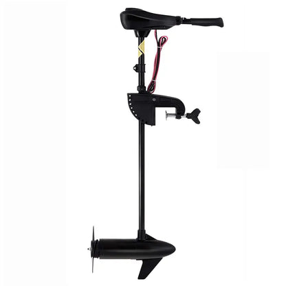 8-Speed Electric Trolling Motor with Adjustable Telescopic Handle for Boats