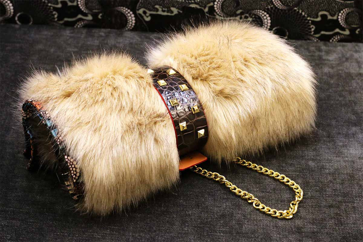 Couverture pour chien « Metis » Africa - Tissu Jean-Paul Gaultier