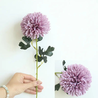 Christmas Silk Flower Ornaments  Festive Artificial Floral Accents for Holiday Decor
