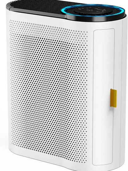 MK04 Air Purifier for Large Rooms, 1095 Sq Ft Coverage, HEPA Filter, Air Quality Sensors, Auto Function, White