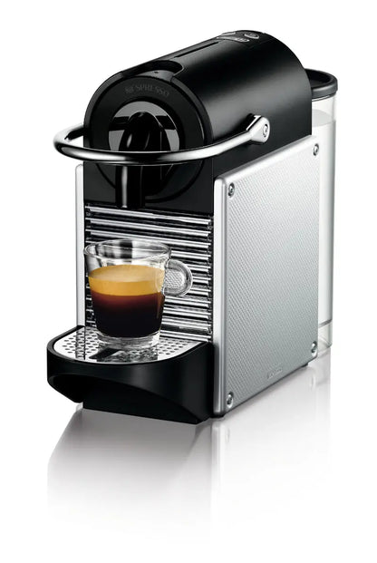 Nespresso Pixie by De’Longhi  Compact Aluminum Espresso Machine with Rapid Heat-Up