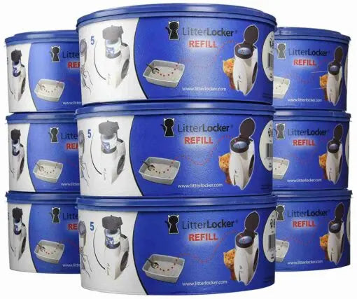 Litter Locker Refill Cartridges  12-Pack for Odor-Controlled Waste Disposal System