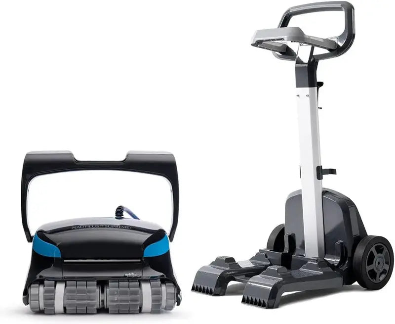 Dolphin Nautilus CC Plus Robotic Pool Cleaner  Wi-Fi Enabled, Wall-Climbing Vacuum for In-Ground Pools up to 50 Feet