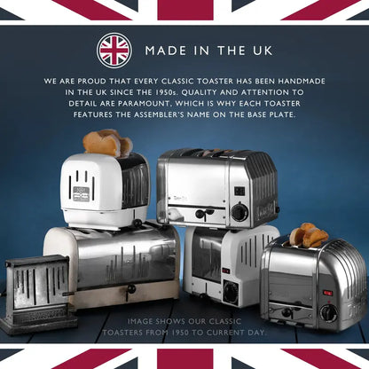 Dualit New Generation 2-Slice Stainless Steel Toaster  Classic Design