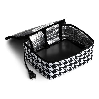 Hot Logic Mini Personal Portable Oven  Houndstooth