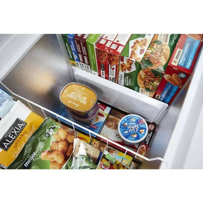 Whirlpool WZC5116LW 16 Cu. Ft. Convertible Chest FreezerRefrigerator with Storage Baskets, White