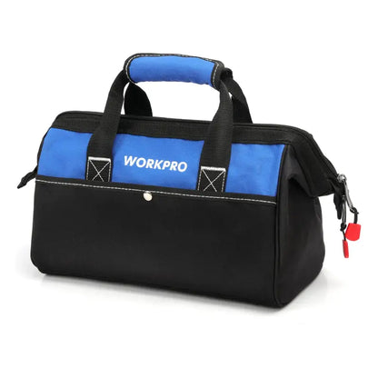 WORKPRO 13-Inch Wide-Mouth Tool Tote Bag