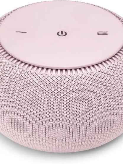 Dusk Smart White Noise Machine with Real Fan, Non-Looping Sound, Adjustable Tone & Volume, Remote App Control, Travel Case Included