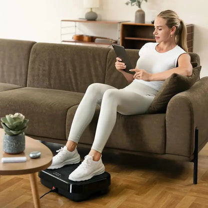 TheNeat Whole-Body Vibration Plate  Low-Noise Fitness Platform with 330-Lb Capacity & Quiet Operation for Home or Office