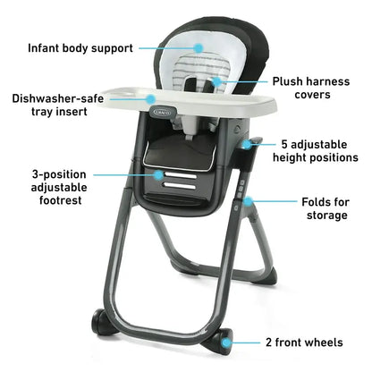 Duodiner Booster Seat Adapter  Hamilton Convertible High Chair Accessory