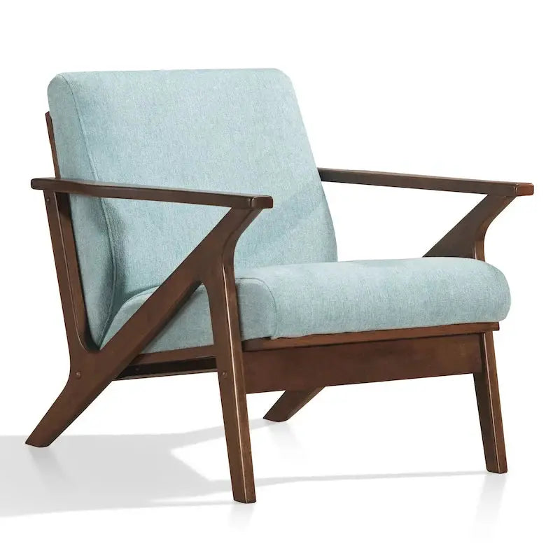 Omax Decor Zola Lounge Chair  Stylish Upholstered Accent Seating with Contemporary Profile