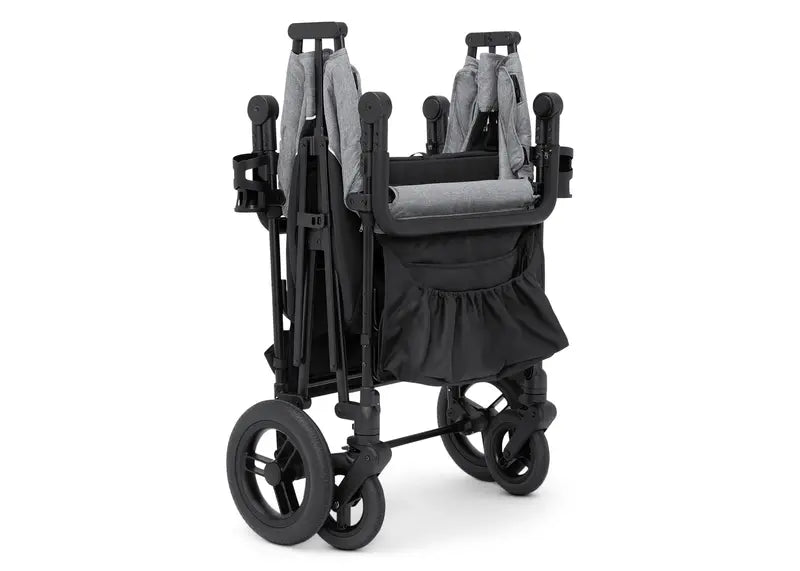 Delta Children Jeep Wrangler 4-Passenger Stroller Wagon  Includes Insulated Cooler Bag