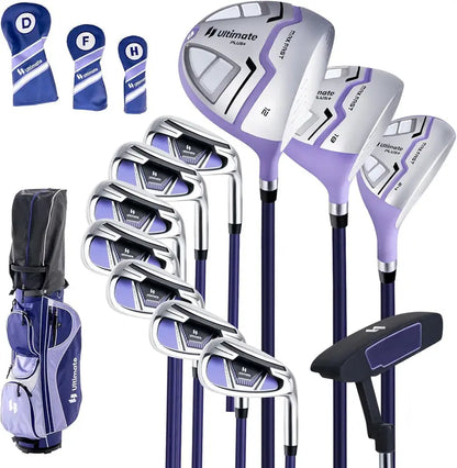 Women’s Complete 11-Piece Golf Club Set  Right-Handed, Includes 460cc Driver & Matching Bag