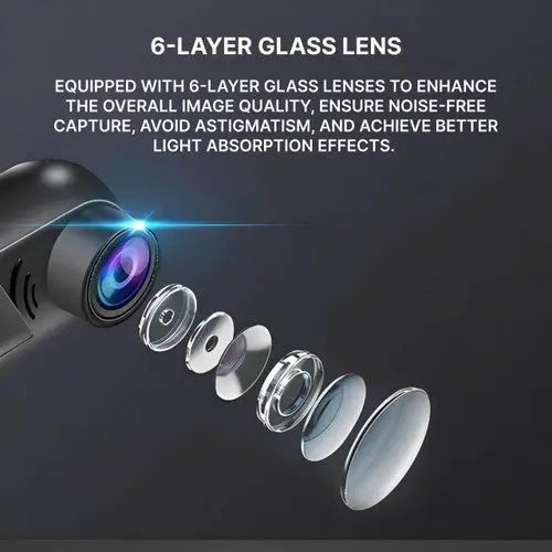 AI Dash Cam with GPS, Night Vision, and Smart Parking Monitoring