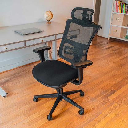Chaise ergonomique de bureau - EPSILON en mousse et maille