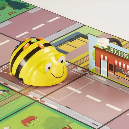 Dual Bee-Bot Programmable Robots with Canadian Money Mat  Interactive Coding Robot Kit for Elementary STEM Education