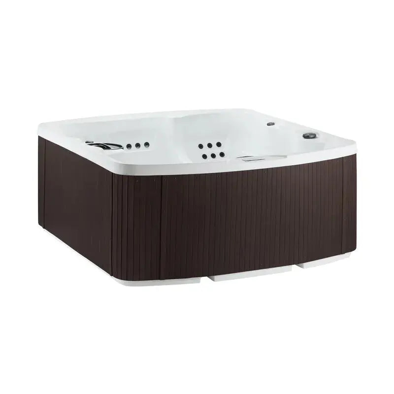 Lifesmart Leganza 6-Person Hot Tub — Rectangular 90-Jet Spa with Ozonator Sanitization