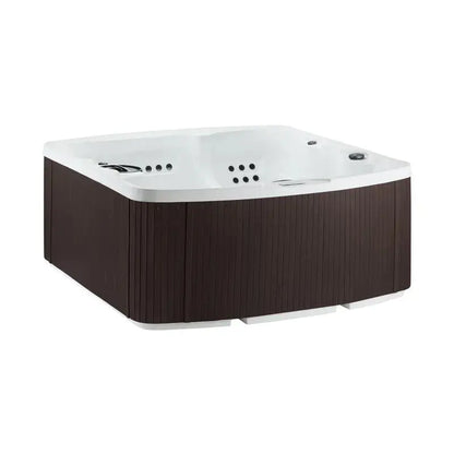 Lifesmart Leganza 6-Person Hot Tub — Rectangular 90-Jet Spa with Ozonator Sanitization